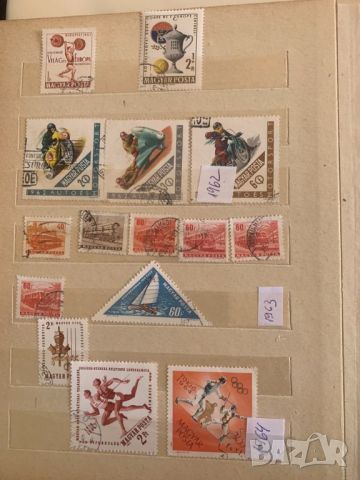 Голям лот марки Унгария 1962-1981г-5 страници