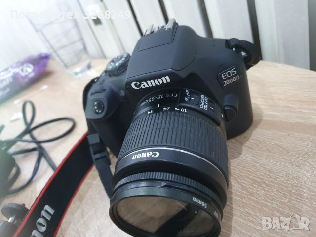 Canon EOS 2000D, снимка 2 - Фотоапарати - 45081229
