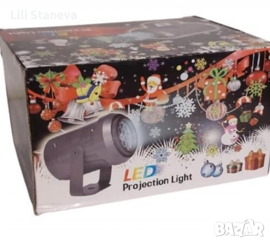 Коледен светлинен прожектор - Радост и цветове у дома!, снимка 10 - Прожектори - 52414664