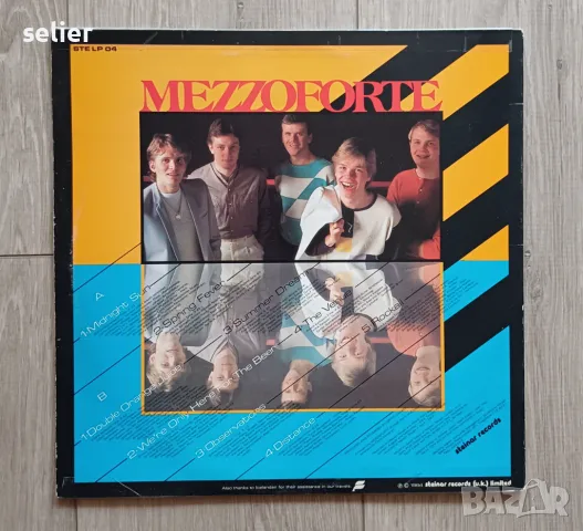 MEZZOFORTE - OBSERVATIONS Английско издание 1984г Състояние на винила:NEAR MINT Състояние на обложка, снимка 2 - Грамофонни плочи - 47243766