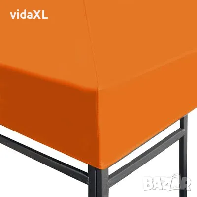 vidaXL Покрив за шатра, 310 г/м², 4x3 м, оранжев(SKU:44786), снимка 4 - Градински мебели, декорация  - 48145424