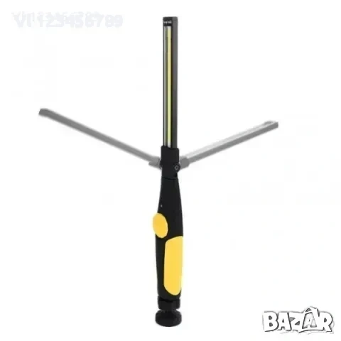 Работна акумулаторна лампа Automat, BL-W55 LED тънка, работна светлина 410 лумена, снимка 3 - Къмпинг осветление - 53863122