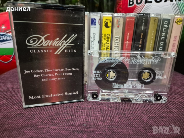 Куфарче с 15 броя оригинални, лицензирани и пиратски аудио касети с хубави записи + подарък, снимка 4 - Аудио касети - 52975278