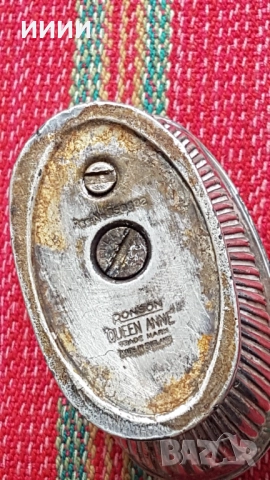 Настолна посребрена запалка RONSON, снимка 4 - Антикварни и старинни предмети - 52104732