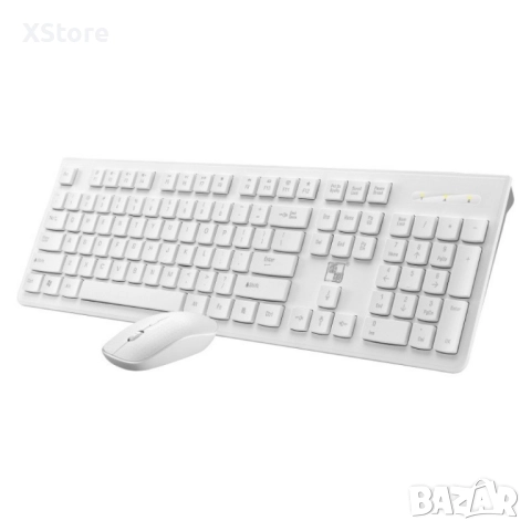 Бизнес безжични Wireless клавиатура и оптична мишка, съвместими с Windows KMT3