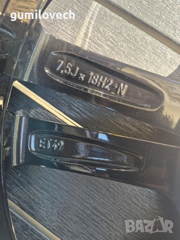 4бр.Оригинални Джанти Мерцедес А/B/C-Klasse 18цола , снимка 9 - Гуми и джанти - 54243896