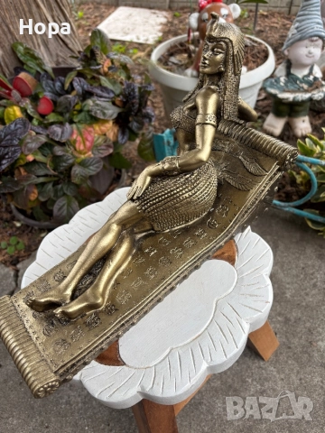 Статуетка Клеопатра , снимка 8 - Статуетки - 52620478