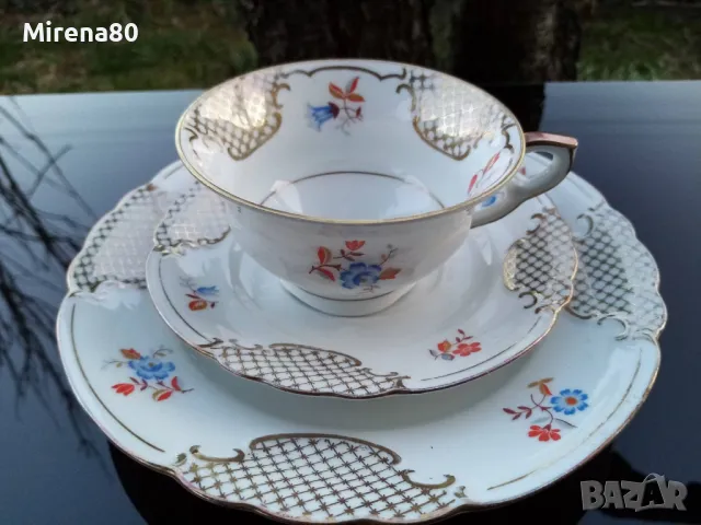 * Wallendorf * - винтидж баварски сет, снимка 2 - Чаши - 49471944