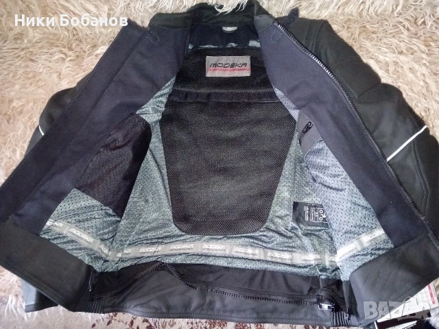 Кожено мото яке Modeka Hawking 2, снимка 2 - Аксесоари и консумативи - 53691893