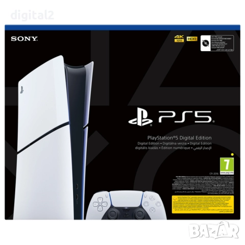 PlayStation 5 Slim + Blu-ray Drive CFI-ZDD1 | CFI-2116 + 2Игри Подарък, снимка 8 - PlayStation конзоли - 52458431