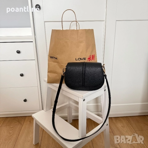 НЕРАЗОПАКОВАНИ! H&M чанта с презрамка + подаръци аксесоари за коса, нокторезачка, снимка 3 - Чанти - 52317519