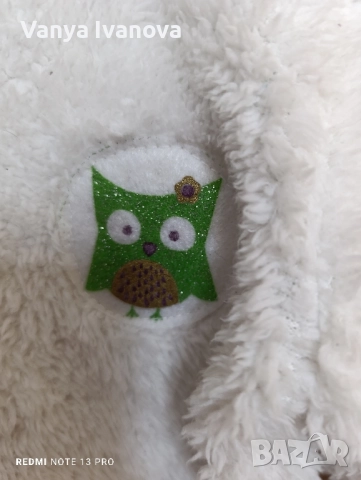 Пухкаво яке/ суитчер с бухалче 86 размер, снимка 3 - Детски анцузи и суичери - 52016835