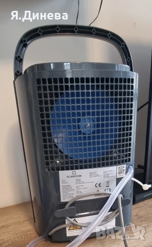 Влагоуловител Klarstein 10L , снимка 3 - Влагоабсорбатори и влагоуловители - 53601505