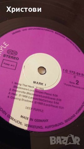 Грамофонна плоча Deep Purple – Mark I & II / 2LP, снимка 7 - Грамофонни плочи - 46170742