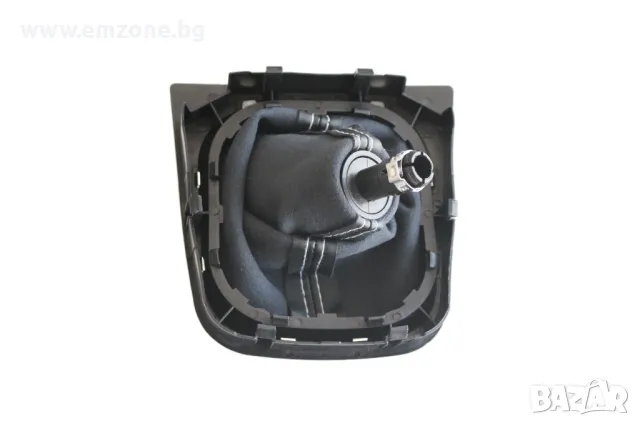 Кожена топка за скоростен лост с маншон и рамка за VW GOLF 5 V 6 VI PLUS JETTA 5 скорости, снимка 9 - Аксесоари и консумативи - 50341913