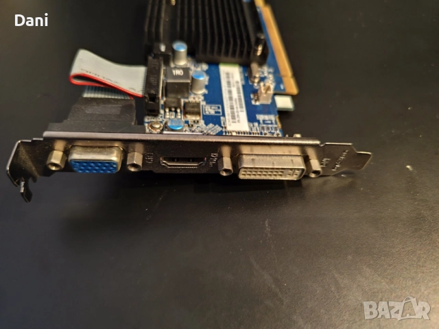 Видеокарта Sapphire HD5450, снимка 2 - Видеокарти - 52935085