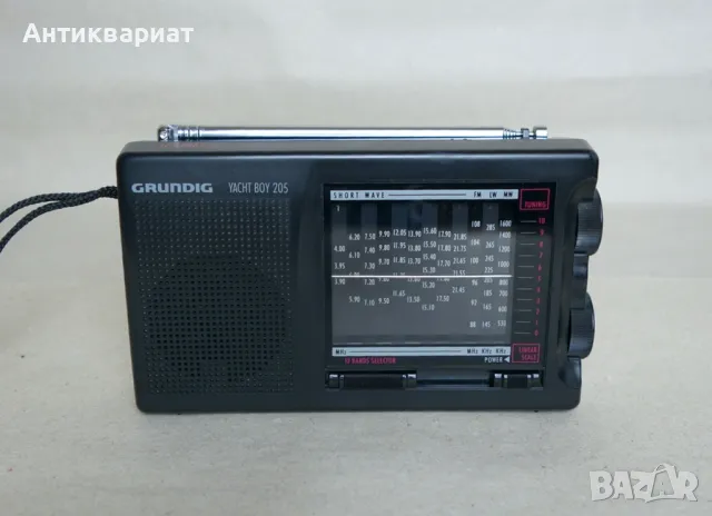 Портативно световно радио Grundig Yacht Boy 205, снимка 2 - Радиокасетофони, транзистори - 50404493