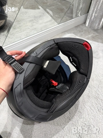 Каска за мотор A-Pro Lancer (отваряща се)  Размер - ХL, снимка 11 - Аксесоари и консумативи - 53892652