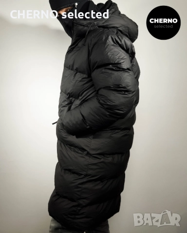 Дълго пухено яке RAINS Alta Long Puffer Jacket – размер L – Ново с етикети, снимка 9 - Якета - 52898748