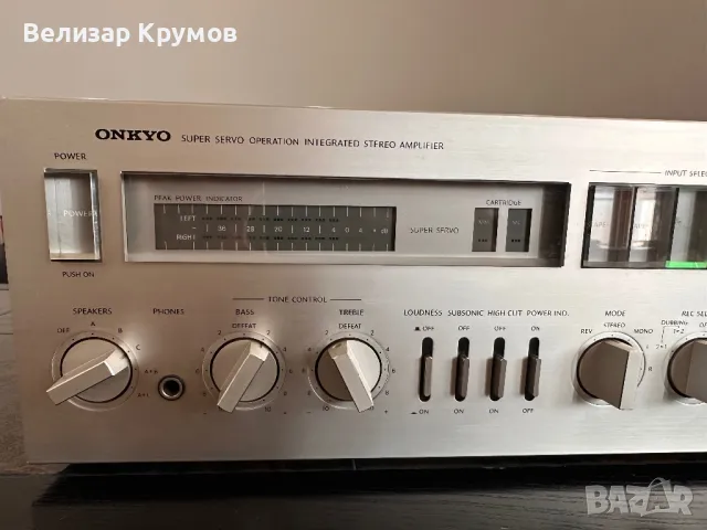 Усилвател Onkyo A-65, снимка 3 - Ресийвъри, усилватели, смесителни пултове - 49930715