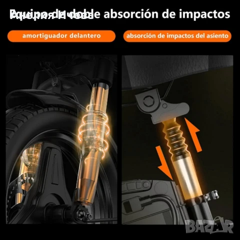 Електрически велосипед Ninoto – Мощност, комфорт и мобилност, снимка 5 - Велосипеди - 49767514