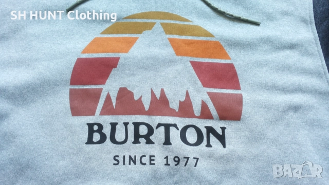 BURTON Sweatshirt Размер L - XL мъжки суичър 27-62, снимка 3 - Суичъри - 52199657