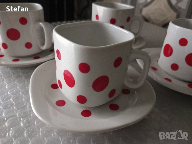 Порцеланов сервиз за кафе, снимка 3 - Сервизи - 52158301