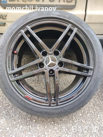 17" оригинални джанти за Мерцедес и ВАГ групата "AEZ" с гуми "GOODYEAR" 225/45, снимка 14 - Гуми и джанти - 52160096