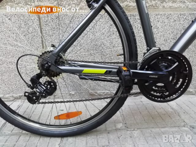 велосипед със лека Алуминиева рамка 28 цола 21 скорости палцови команди преден амортисьор , снимка 5 - Велосипеди - 45724418