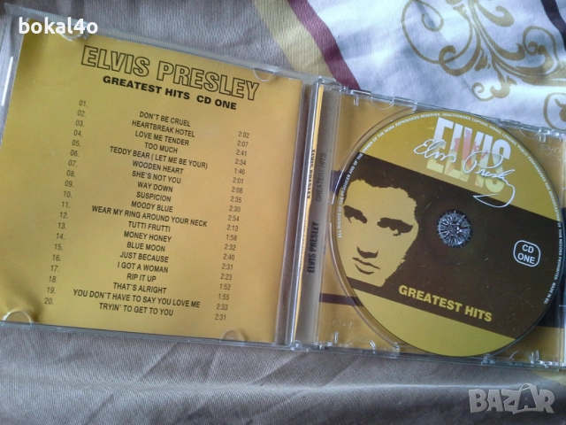Елвис Пресли -оригинален диск, снимка 2 - CD дискове - 43866891