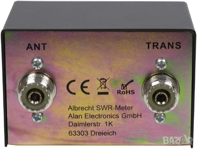 КСВ-мер Albrecht SWR-30, снимка 8 - Друга електроника - 52847087