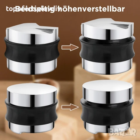 Дитрибутор с тампер и диспенсър 51 мм Coffee Distributor, снимка 5 - Кафемашини - 50534903