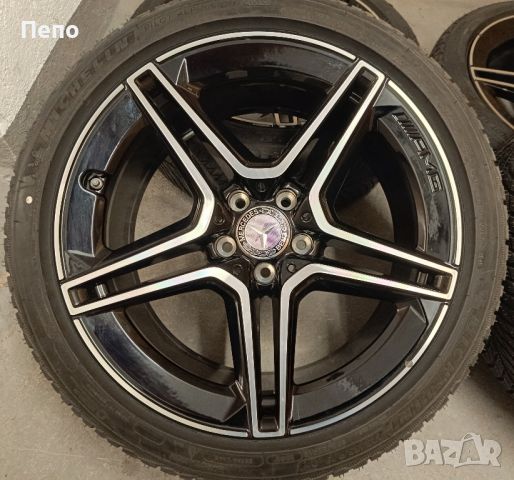 Оригинални нови джанти спорт пакет с гуми зимни 19 цола за Mercedes CLS AMG , снимка 2 - Гуми и джанти - 45581019