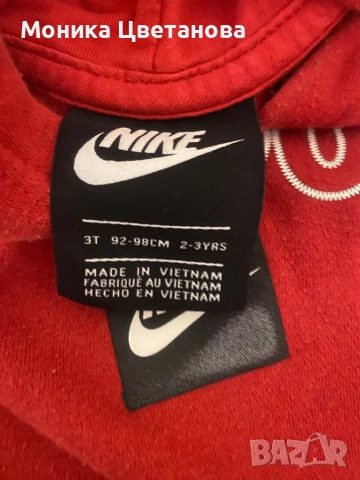 2бр. Детски блузи  на Nike 2-3г , снимка 4 - Детски Блузи и туники - 52315739