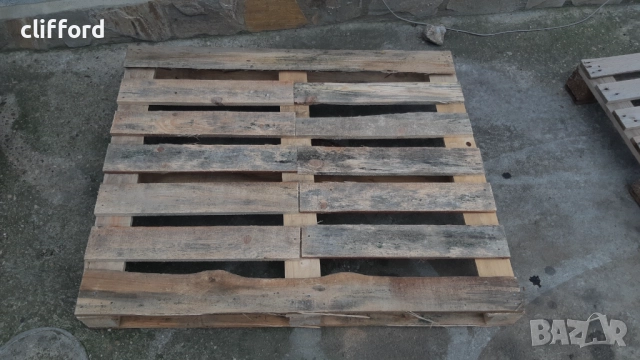 Дървен палет-115/95см