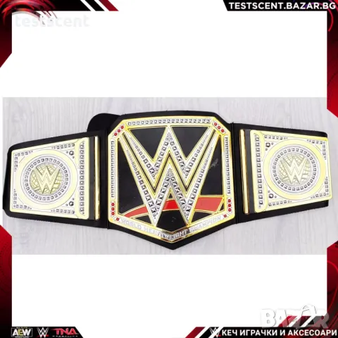 Шампионски пояс за деца WWE World Heavyweight Championship Undisputed световната титла в кеча Mattel, снимка 1 - Други - 48495444