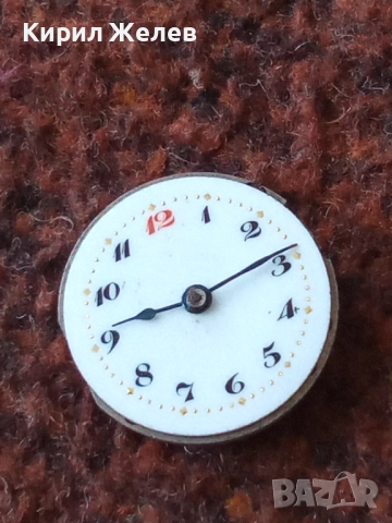 Механизъм с циферблат от стар ръчен часовник 51394, снимка 6 - Мъжки - 52252822