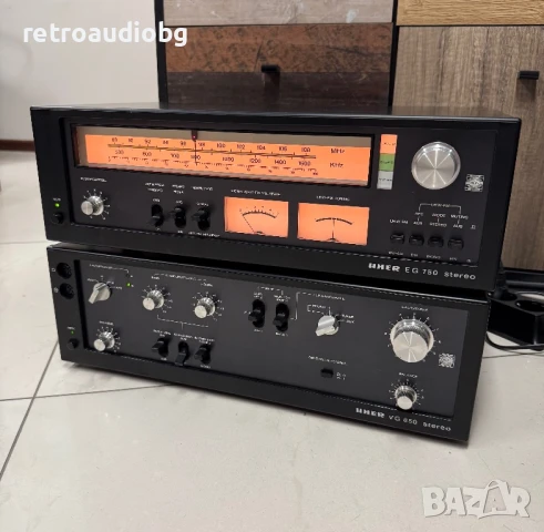 🔊Ретро сет усилвател UHER VG 850 + FM тунер UHER EG 750 - Made in Japan🔊, снимка 1