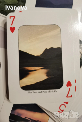 Карти за белот, покер и др, нови, с различни пейзажи, снимка 3 - Карти за игра - 53558575