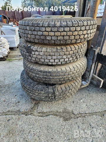 Продавам 4 бр.бандажни гуми с джанти, снимка 2 - Гуми и джанти - 53826508