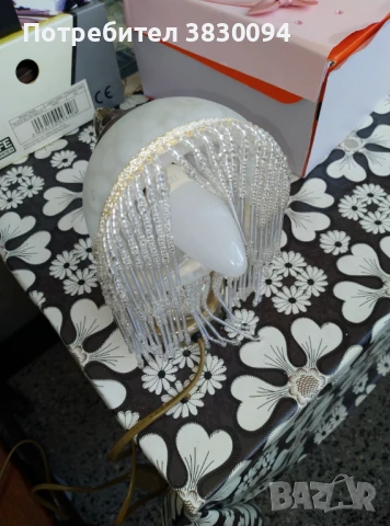 Ретро нощна лампа, снимка 6 - Настолни лампи - 51237476