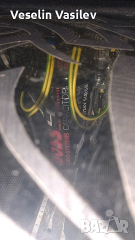 BASSBOX 2x130w 4 Farad + Усилвател, снимка 4 - Ресийвъри, усилватели, смесителни пултове - 53681232