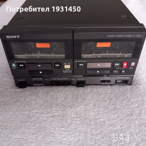 SONY TC-55W, снимка 4 - Декове - 53358198