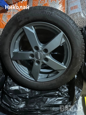 Джанти Rial за VAG с Зимни гуми 205/55/16 Bridgestone