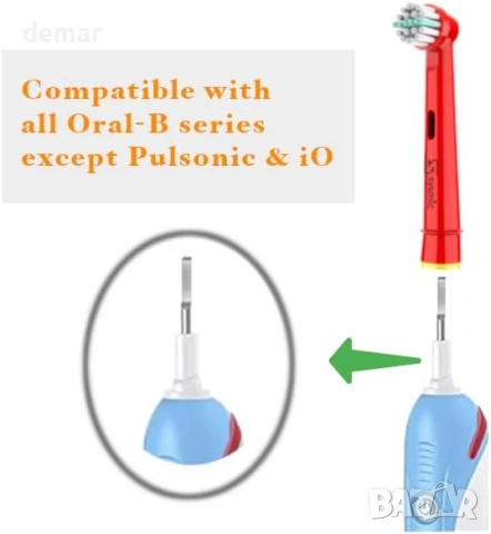 12 броя резервни накрайници за електрическа четка за зъби Oral B, 3 защитни калъфа, снимка 4 - Други - 54055499