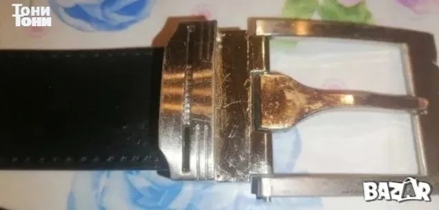 JACK and JONES Оригинал Нов Мъжки Колан Изцяло от Естествена Кожа 120см.