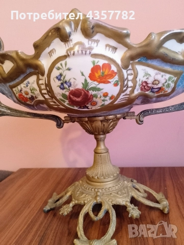 Винтидж испанска купа за плодове , снимка 2 - Колекции - 52722627