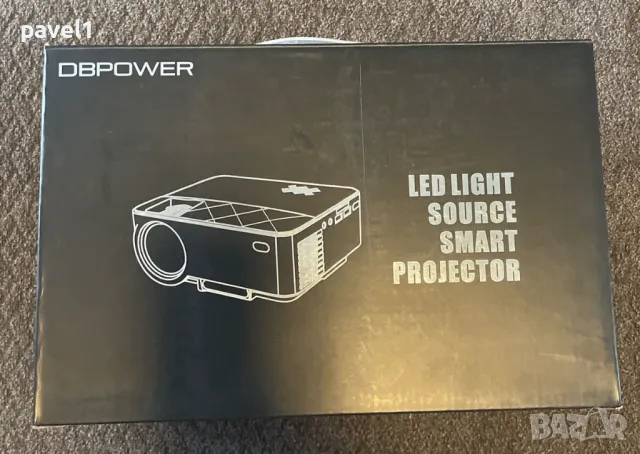 Проектор DBPOWER RD810, 1200 Lumen LCD Mini, поддържа Full HD 1080p, снимка 4 - Плейъри, домашно кино, прожектори - 48170279