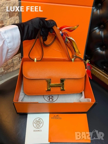 Hermes ⚜️ Естествена Кожа , снимка 5 - Чанти - 53622987