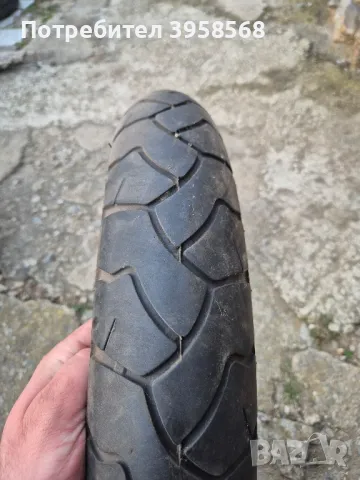 BRIDGESTONE 110/80R19, снимка 1 - Гуми и джанти - 49439410